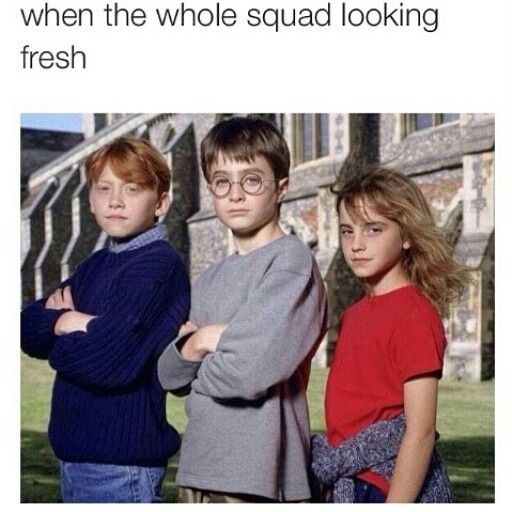 Yes!!!! Harry Hermione And Ron !