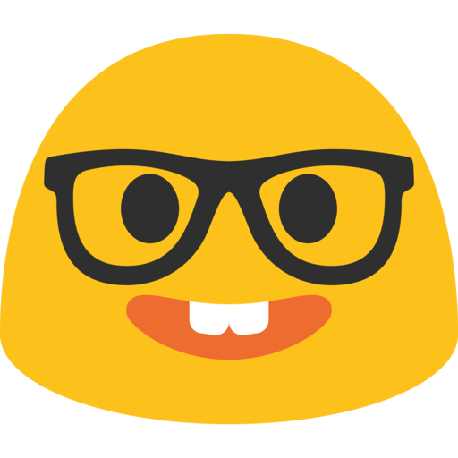 Nerd Emoji Transparent Png Clipart Free Download