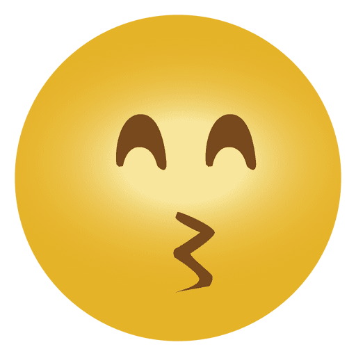 Kiss Smiley, Emoticons Png