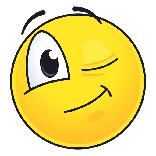Cute Winking Emoticon