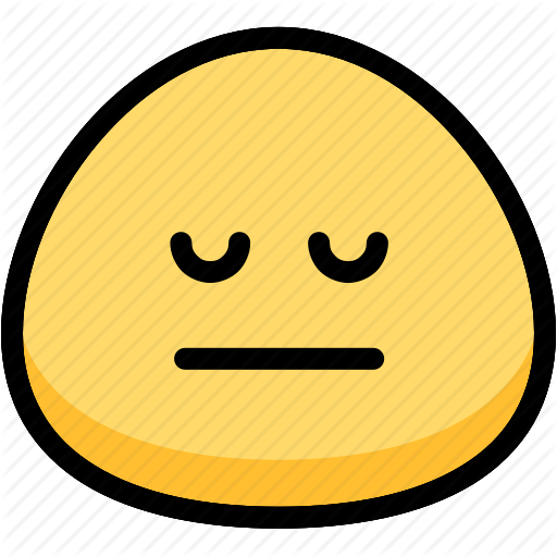 Emoji, Emotion, Expression, Face, Feeling, Neutral Icon