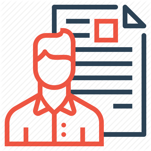 Avatar, Document, Employee, Man, Portfolio, Resume, Shortlisted Icon