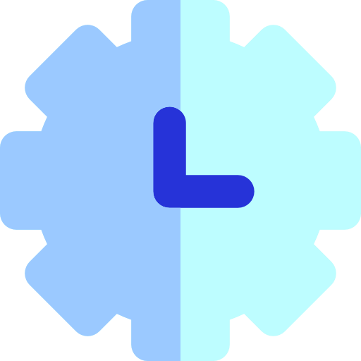 Clock, Time, Employee Icon