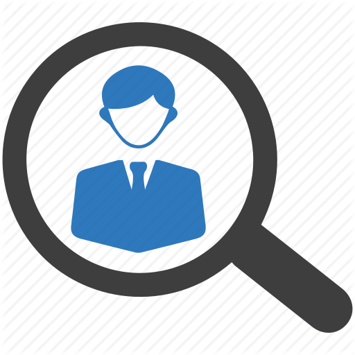 Employee, Looking, Search Job Icon