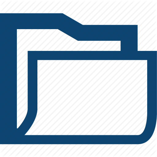 Empty, Folder, New, Office Icon