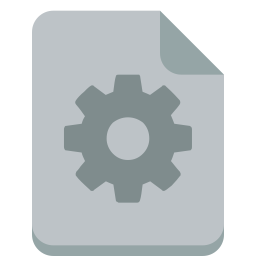 Exe Icon Small Flat Iconset Paomedia