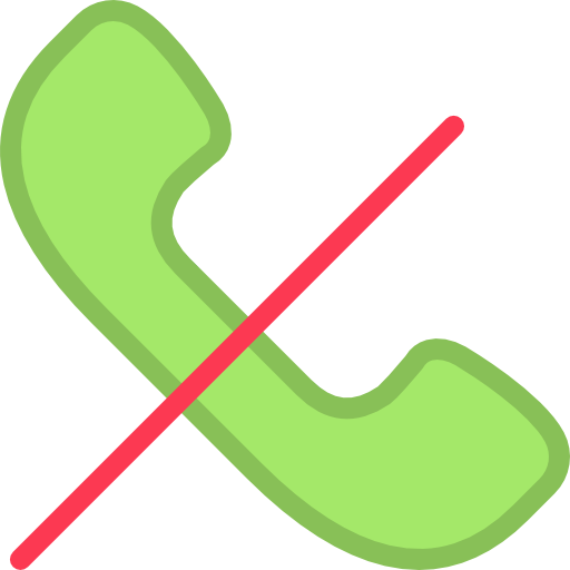 Telephone Call, Telephone, Phone, Phone Call, End Call, Interface Icon