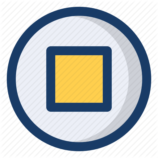 End, Music, Play, Stop, Video Icon