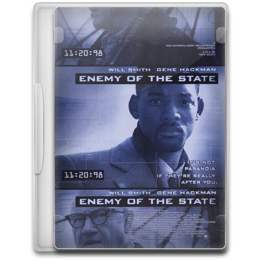 Covers, Cover, Enemy, Of, The, State, Movie Icon Free Of Movie