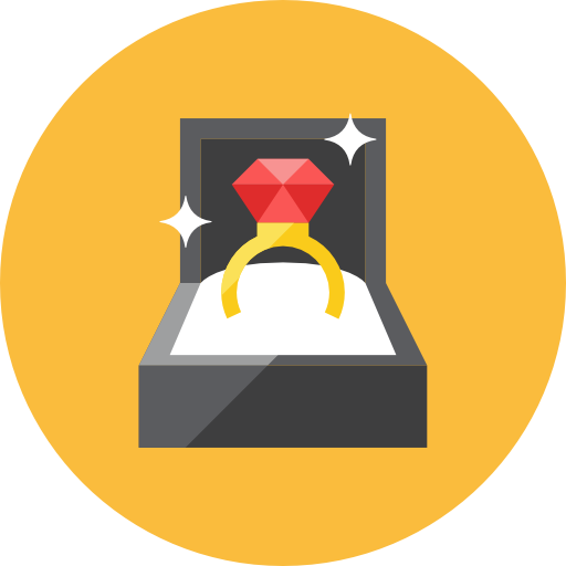 Engagement Ring Icon Kameleon Iconset Webalys