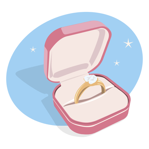 Engagement Ring Illustration Png Clipart