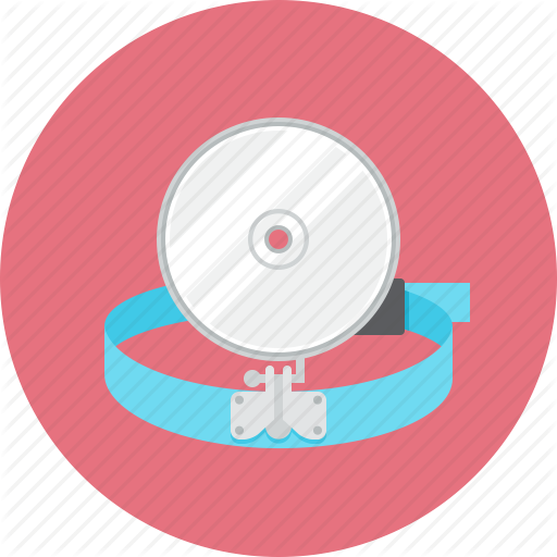 Ent Doctor, Frontal, Medical, Reflector Icon