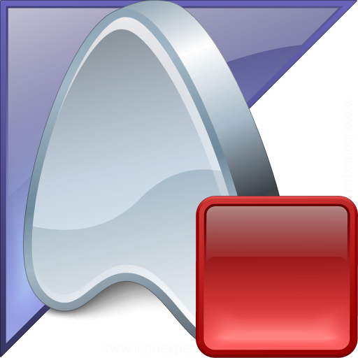 Iconexperience V Collection Application Enterprise Stop Icon