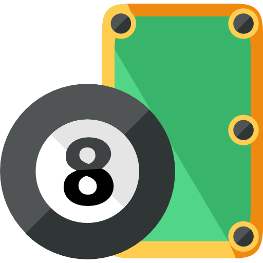 Sports, Billiard, Entertainment Icon