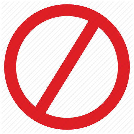 Entry, Forbidden, No, Road, Sign, Stop Icon