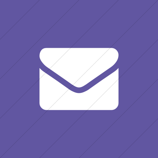 Flat Square White On Purple Bootstrap Font Awesome