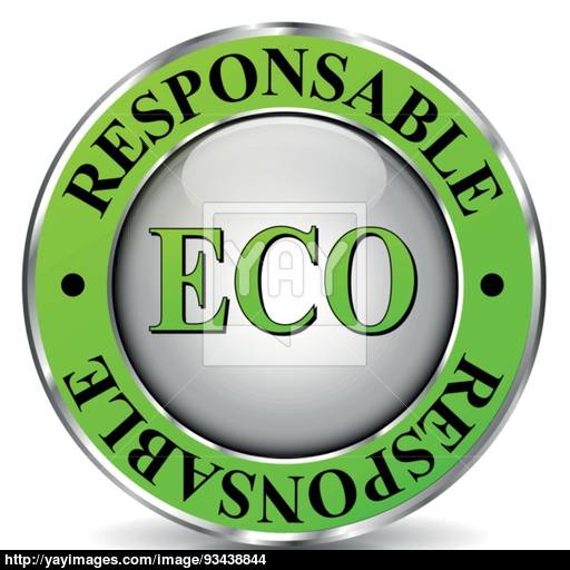 Eco Friendly Icon Vector