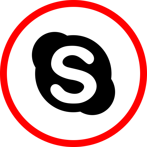 Media, Online, Skype, Social Icon