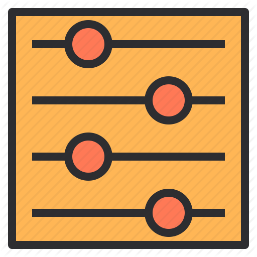 Eq, Equalizer Icon