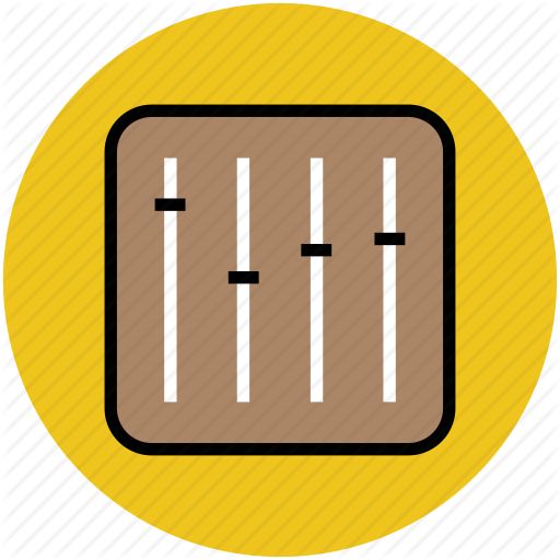 Equalizer, Music Mixer, Options, Sound Control, Volume Icon