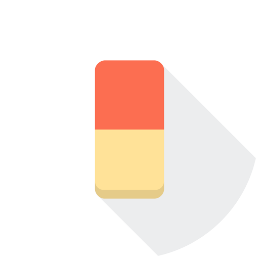 Eraser Icon Free Of Flat Vector Art Tools Icons