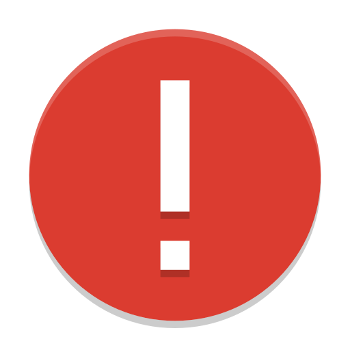 Dialog Error Icon Papirus Status Iconset Papirus Development Team