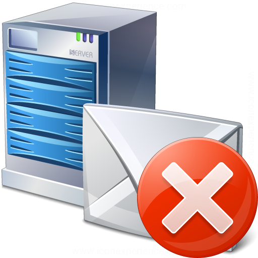 Iconexperience V Collection Mail Server Error Icon