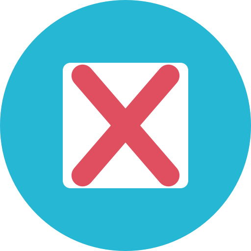 Close, Cancel, Error Icon