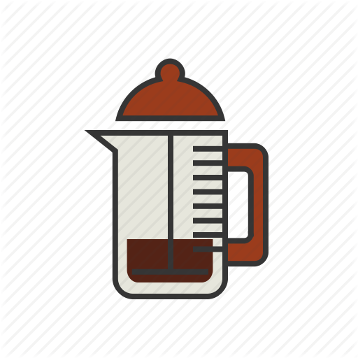 Brew, Coffee, Espresso, Press, Shop Icon