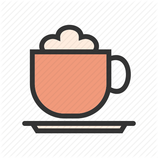 Brown, Cafe, Cappucino, Coffee, Cup, Espresso, Latte Icon