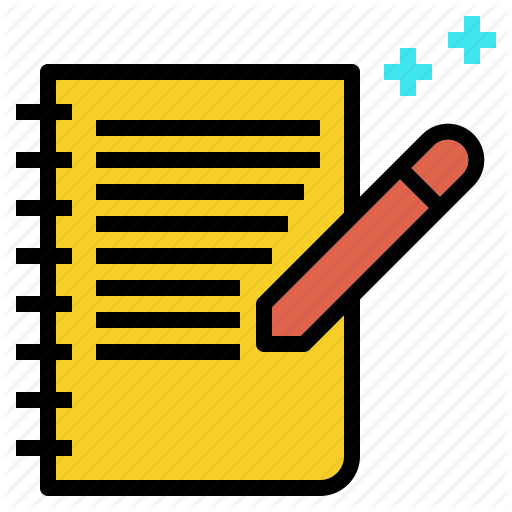 Essay, Lecture, Note, Writing Icon
