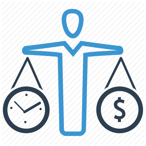 Businessman, Money, Project Budget Estimate, Time Icon