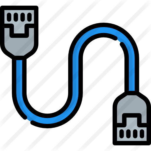 Ethernet Cable Icon at GetDrawings | Free download
