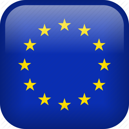 Eu, Euro, Europe, European, Flag, Union Icon
