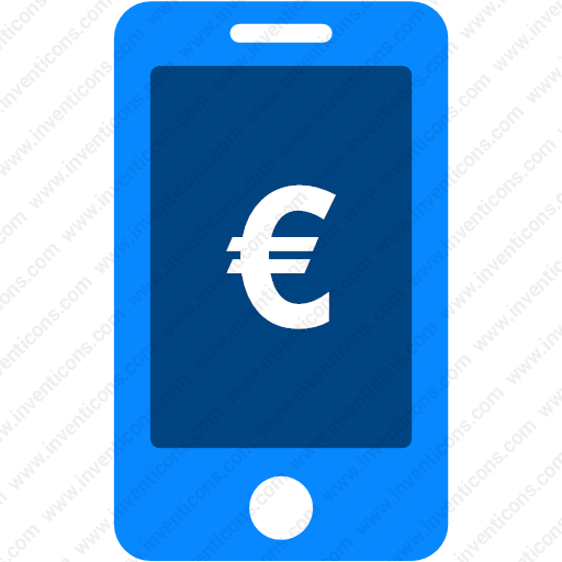 Download Communication,mobile,money,smartphone,euro Icon Inventicons