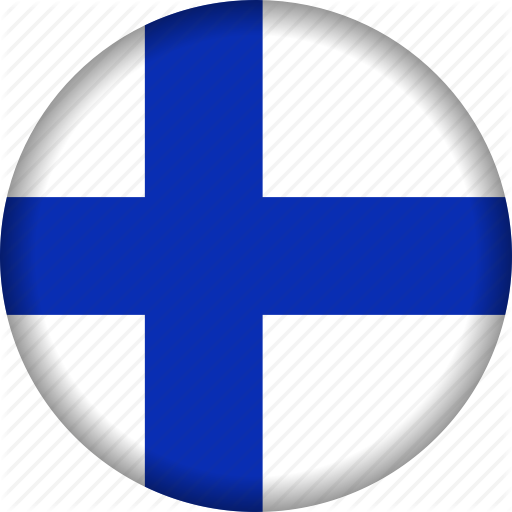 Europe, Finland, Flag Icon