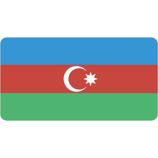 Azerbaijan Icon Flat Europe Flag Iconset Custom Icon Design