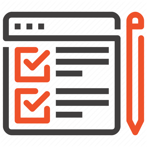 Checklist, Evaluation, Online, Questions, Test, Testing, Web Icon