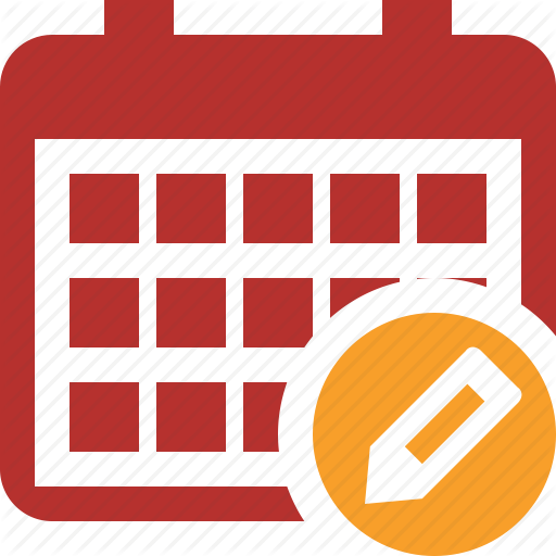 Calendar, Date, Day, Edit, Event, Month, Schedule Icon
