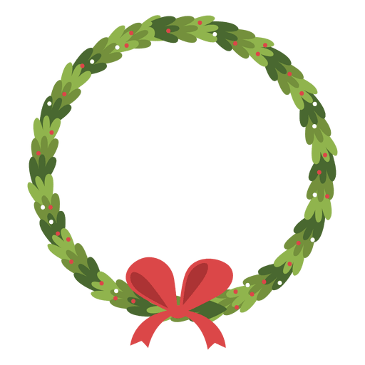 Christmas Wreath Bow Icon