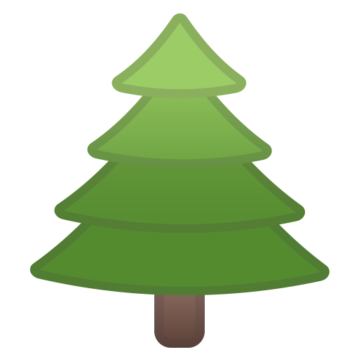 Evergreen Tree Icon Noto Emoji Animals Nature Iconset Google