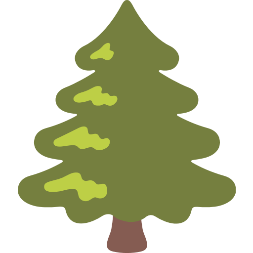 Evergreen Tree Emoji For Facebook, Email Sms Id Emoji