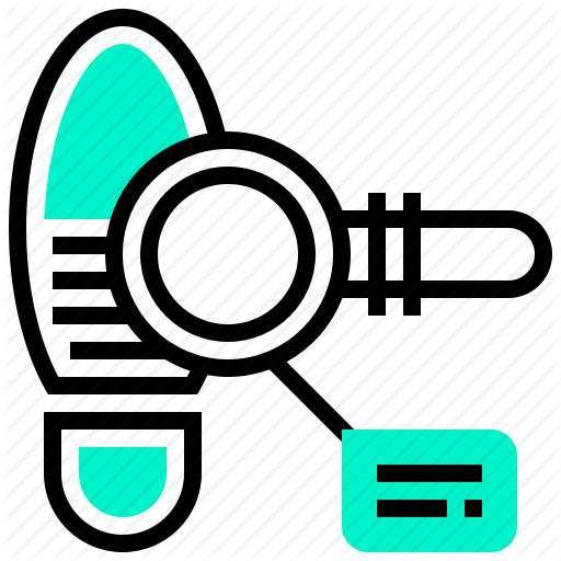 Evidence, Footprint, Forensic, Identification, Tangible Icon