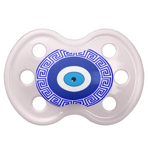 Pacifier Evil Eye Greek Symbol Pacifier