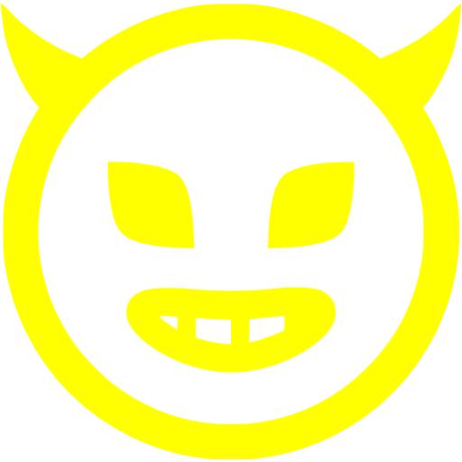 Yellow Evil Icon