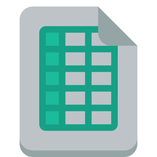 Excel Icon Small Flat Iconset Paomedia
