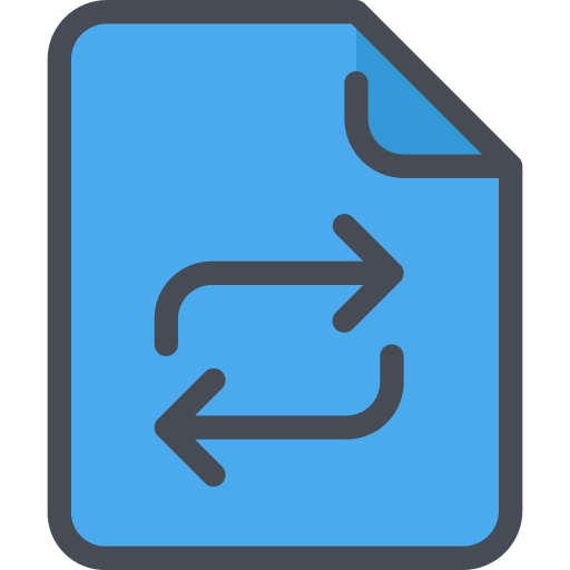 , Document, Exchange Icon Free Of Free Color Mix