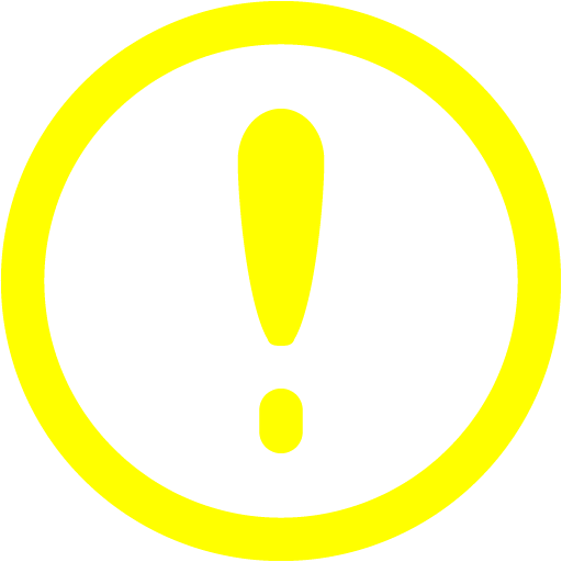 Yellow Exclamation Icon