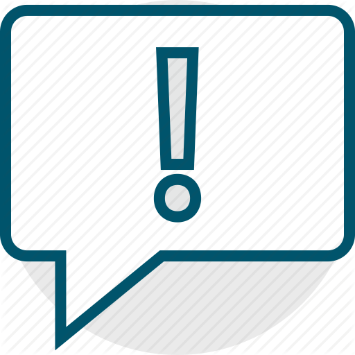 Chat, Exclamation, Point Icon