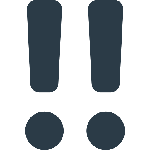 Double Exclamation Mark Emoji For Facebook, Email Sms Id